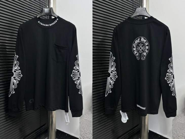 Picture of Chrome Hearts T Shirt Long _SKUChromeHeartsS-XL55txKD0150131